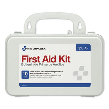 First Aid Only™ Ansi-compliant First Aid Kit, 64 Pieces, Plastic Case freeshipping - TVN Wholesale